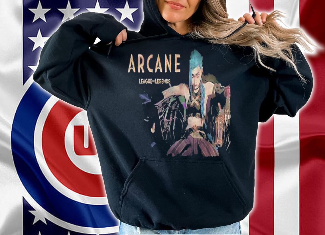 Arcane Jinx League of Legends T-shirt t-shirt