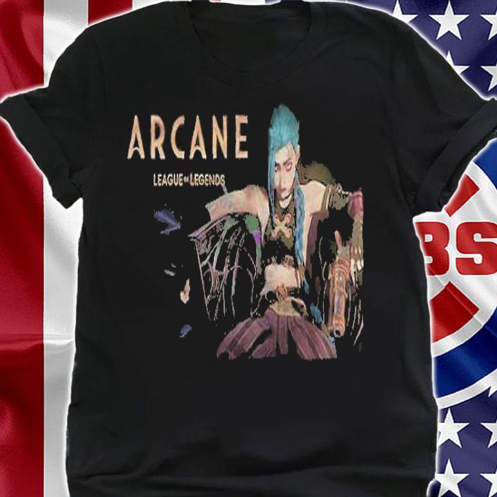 Arcane Jinx League of Legends T-shirt t-shirt