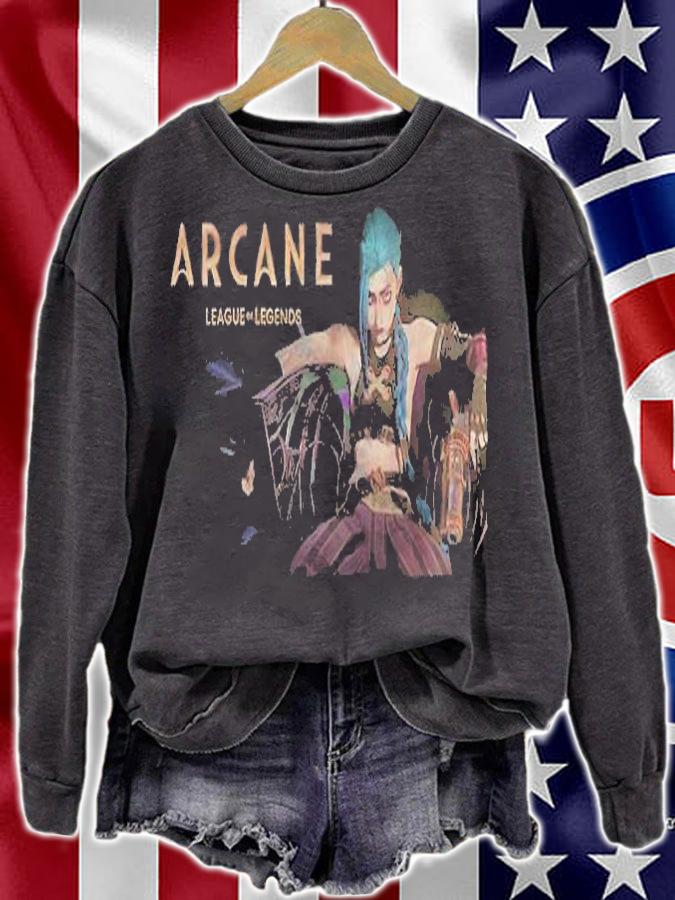 Arcane Jinx League of Legends T-shirt t-shirt