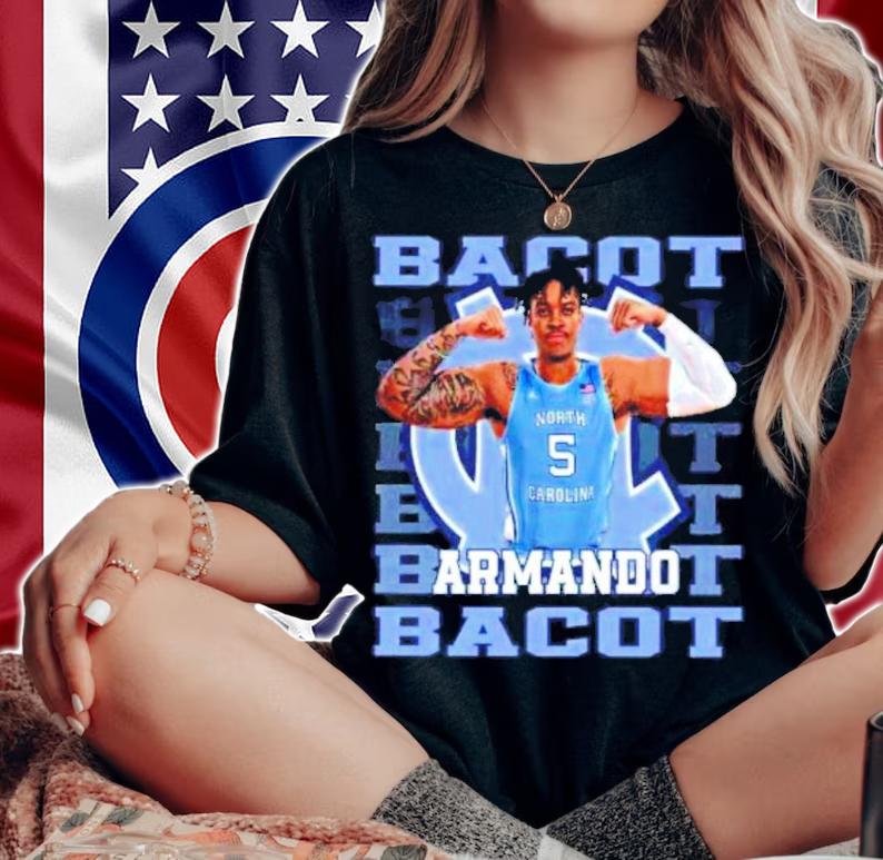 Armando Bacot UNC Basketball North Carolina Shirt t-shirt