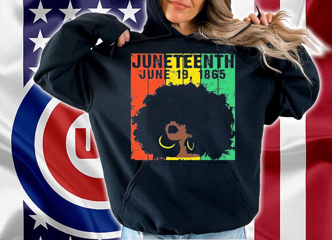 Awesome Juneteenth Day Freedom Day Black History 1865 T-Shirt t-shirt hoodie