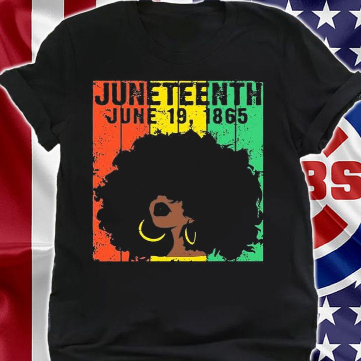 Awesome Juneteenth Day Freedom Day Black History 1865 T-Shirt t-shirt shirt