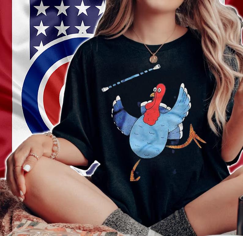 Baton Twirling Thanksgiving Turkey Shirt t-shirt woman shirt