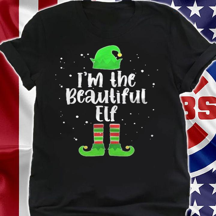 Beautiful Elf Matching Family Elf Group Christmas Pajama Shirt t-shirt shirt