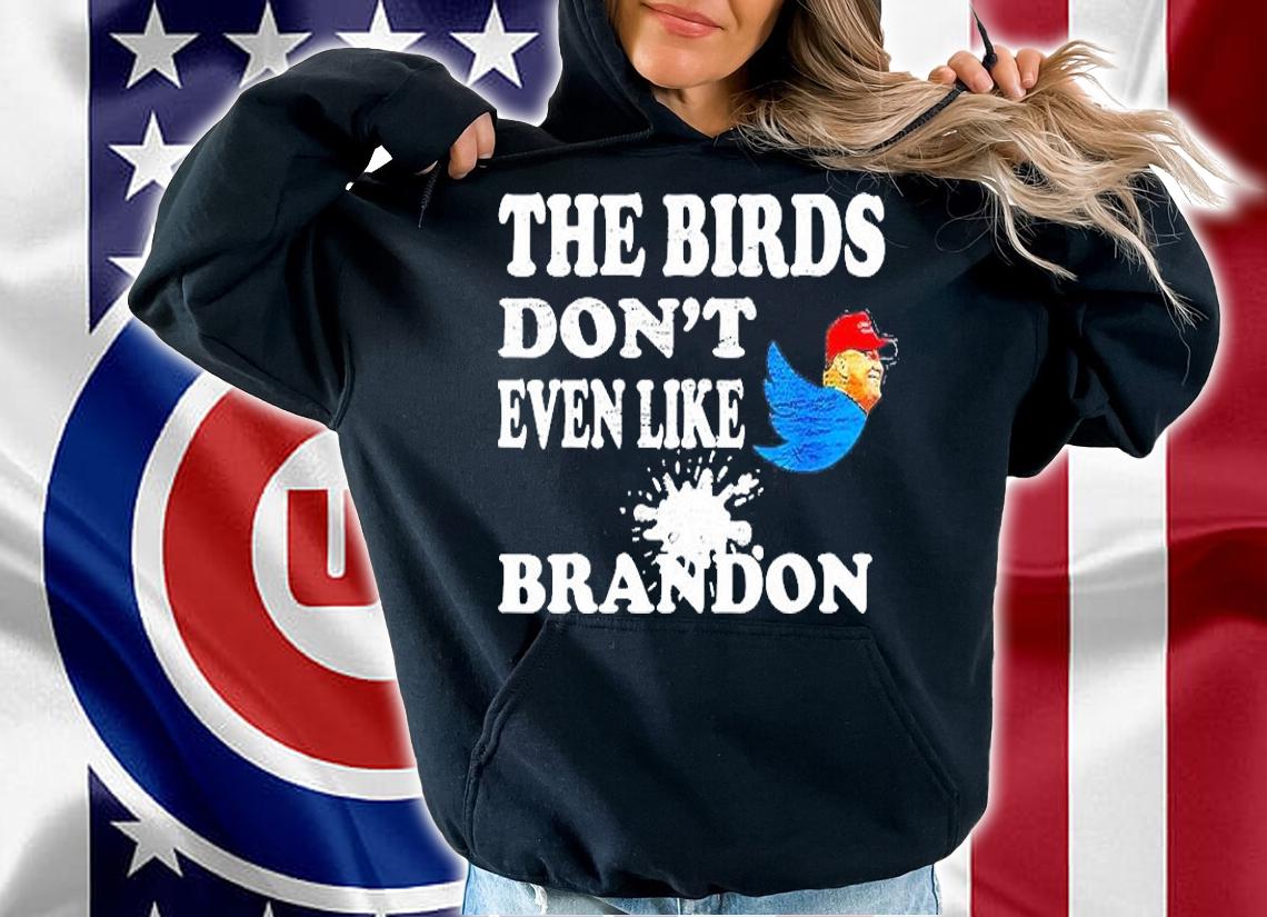 Biden Bird Poop I The Birds Dont Even Like Biden Fun T-Shirt t-shirt hoodie