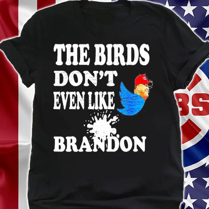Biden Bird Poop I The Birds Dont Even Like Biden Fun T-Shirt t-shirt shirt
