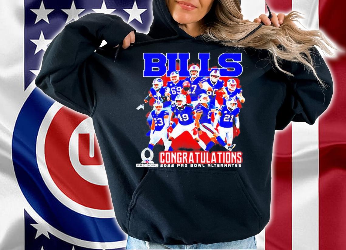 Bills Congratulations 2022 Pro Bowl Alternates Shirt t-shirt