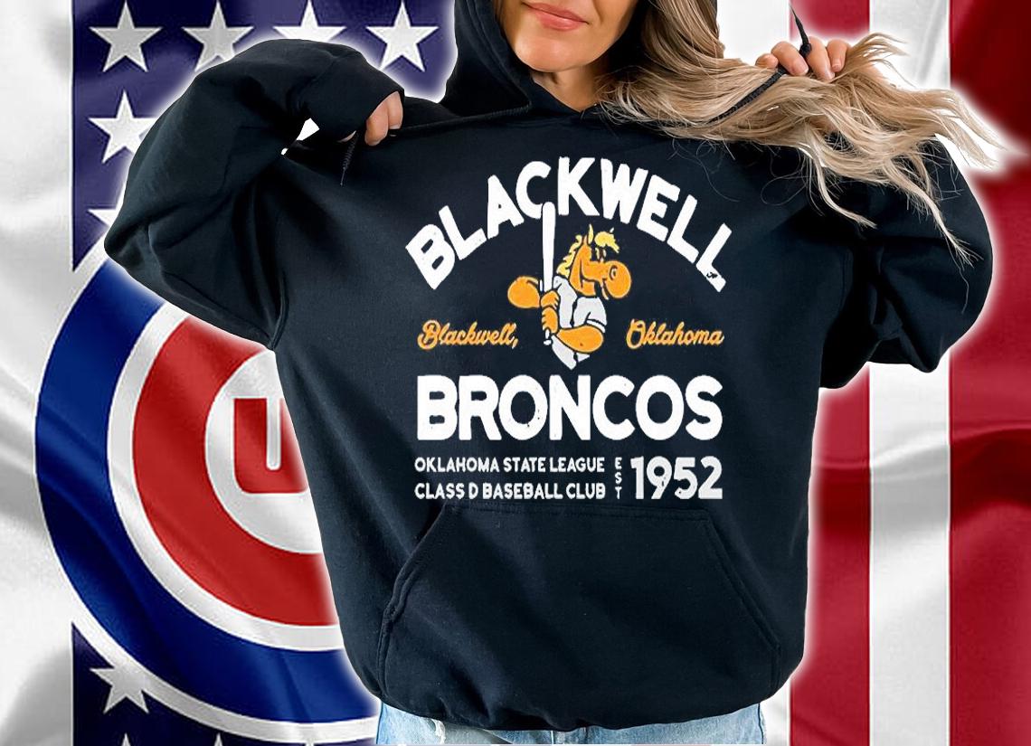 Blackwell Broncos Oklahoma Vintage Minor League Baseball T-Shirt t-shirt