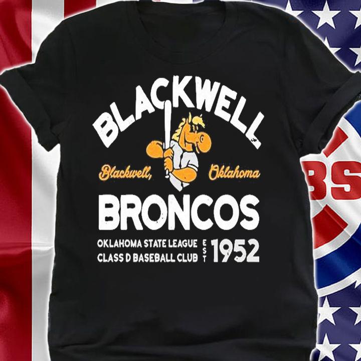 Blackwell Broncos Oklahoma Vintage Minor League Baseball T-Shirt t-shirt