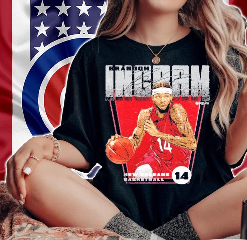 Brandon Ingram New Orleans Basketball Signatures Shirt t-shirt