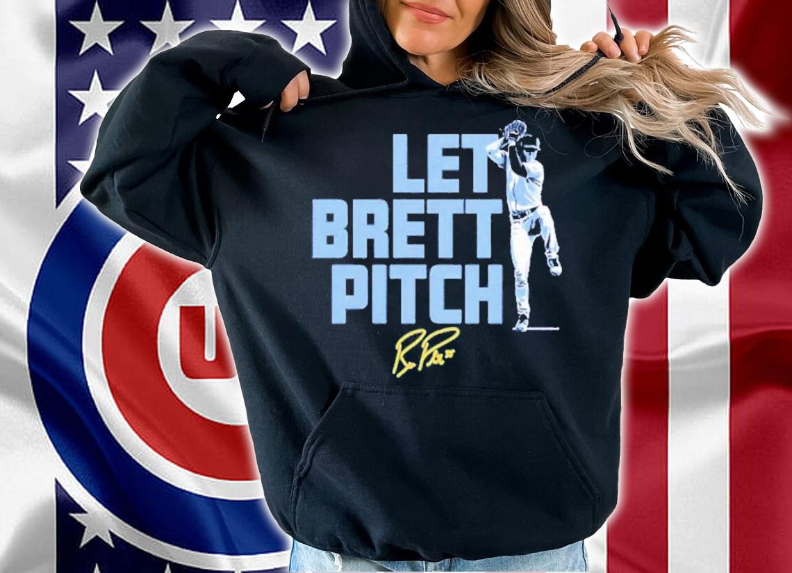 Brett Phillips Let Brett Pitch Baseball Signatures Shirt t-shirt