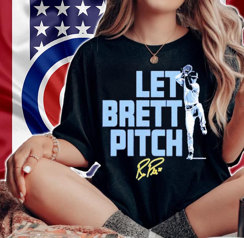 Brett Phillips Let Brett Pitch Baseball Signatures Shirt t-shirt