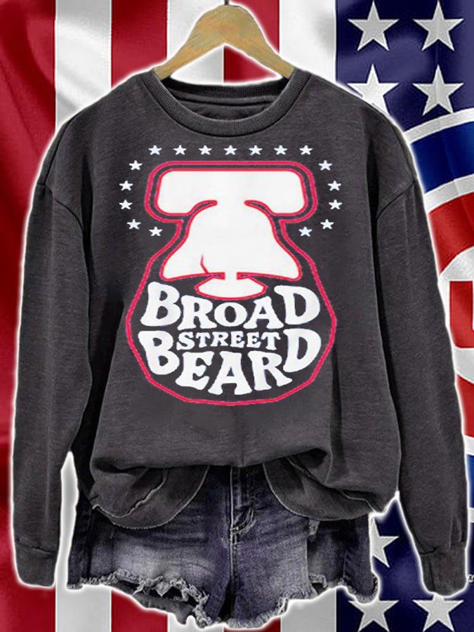 Broad Street Beard T-Shirt t-shirt sweatshirt