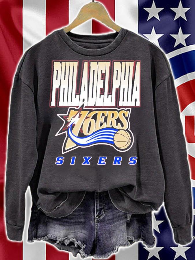 Philadelphia 76ers Retro NBA T-Shirt t-shirt sweatshirt