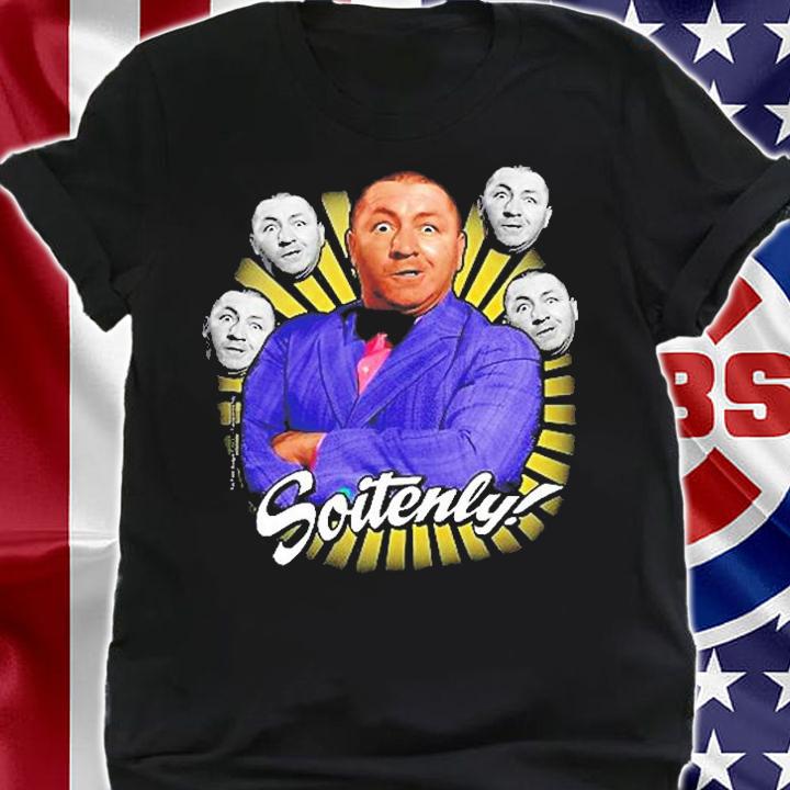 Soitenly The Three Stooges Curly T-Shirt t-shirt