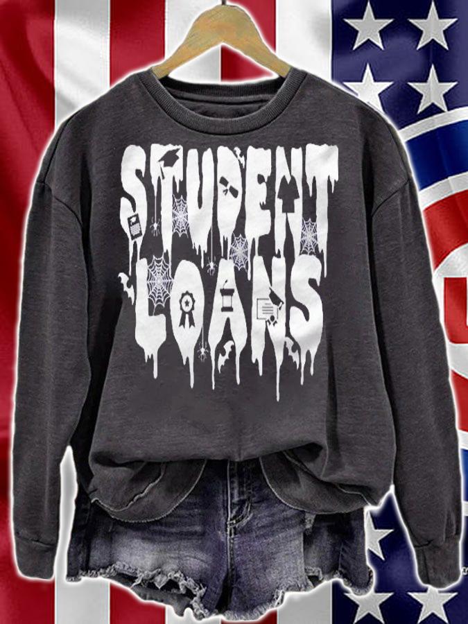 College Graduate Halloween Costume Student Debt Shirt t-shirt sweatshirt