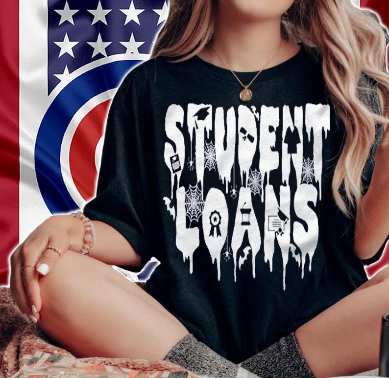 College Graduate Halloween Costume Student Debt Shirt t-shirt woman shirt