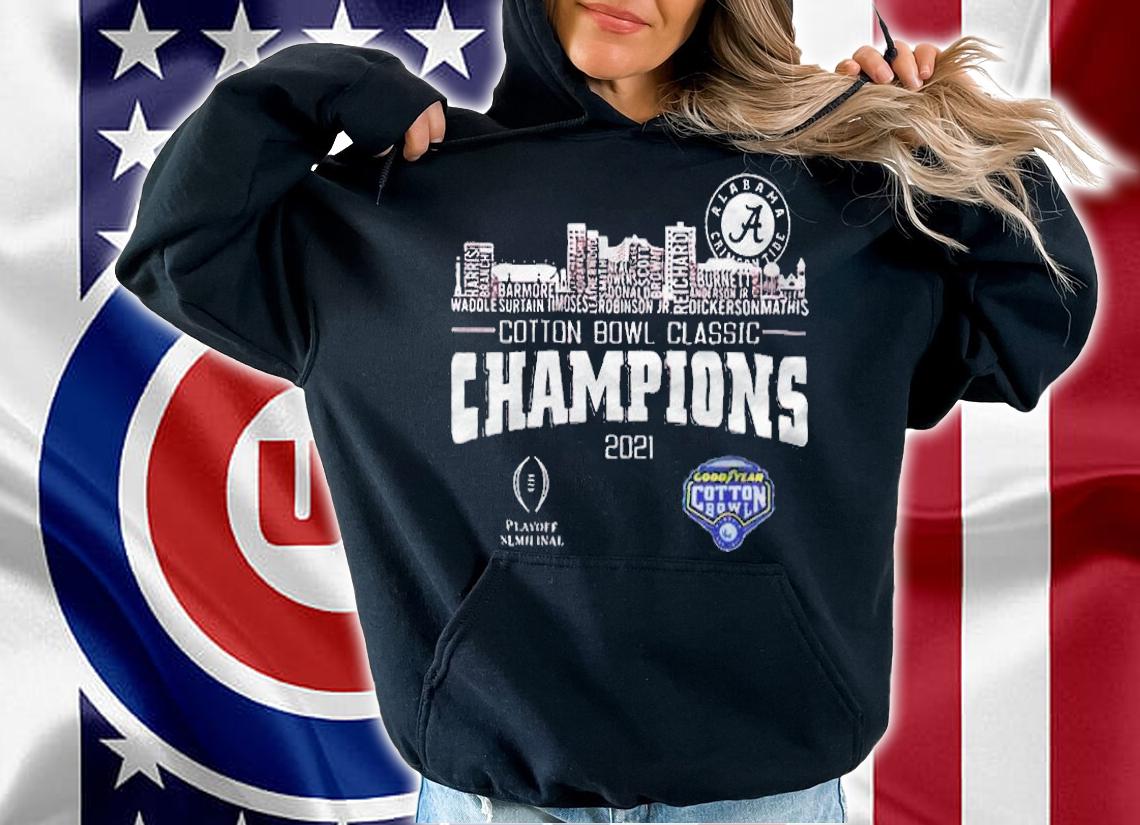 Cotton Bowl Classic Champions 2021 Alabama T-shirt t-shirt hoodie