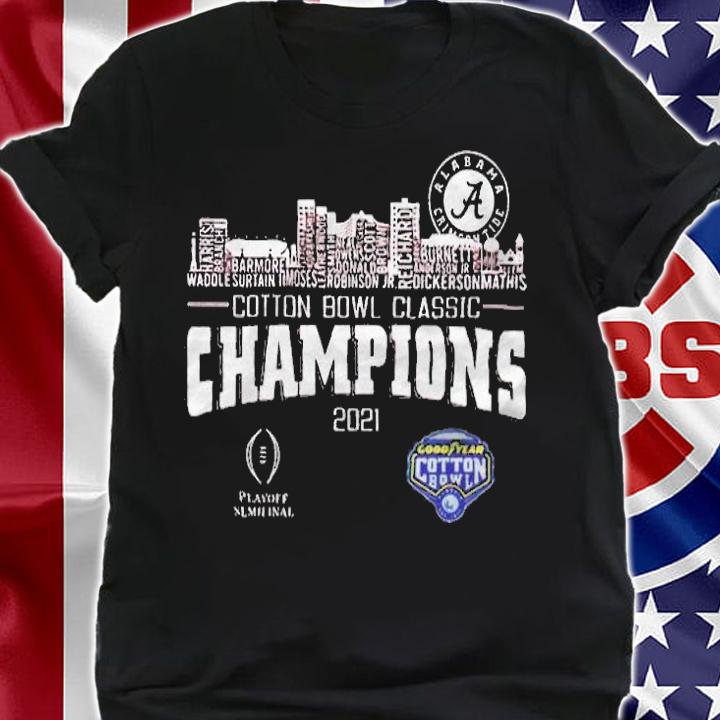 Cotton Bowl Classic Champions 2021 Alabama T-shirt t-shirt shirt