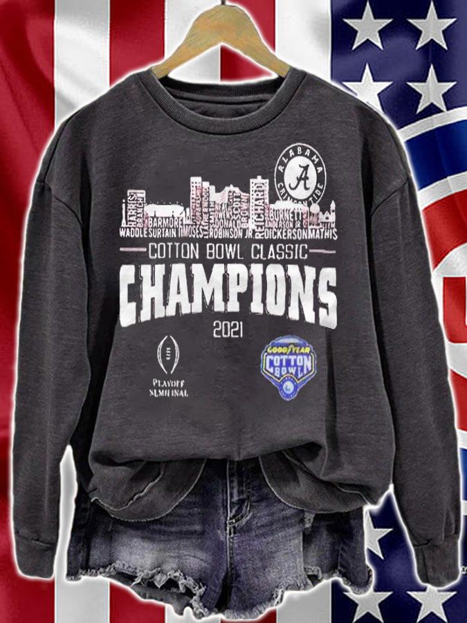 Cotton Bowl Classic Champions 2021 Alabama T-shirt t-shirt sweatshirt