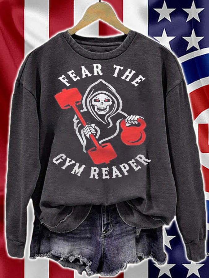 Fear The Gym Reaper Classic Shirt t-shirt sweatshirt