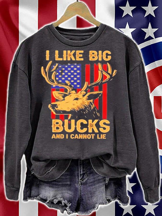 I Like Big Bucks And I Cannot Lie - Love Hunting Classic T-Shirt t-shirt sweatshirt