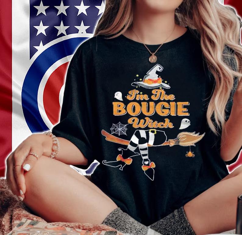 Im The Bougie Witch Costume Halloween Matching Group Shirt t-shirt