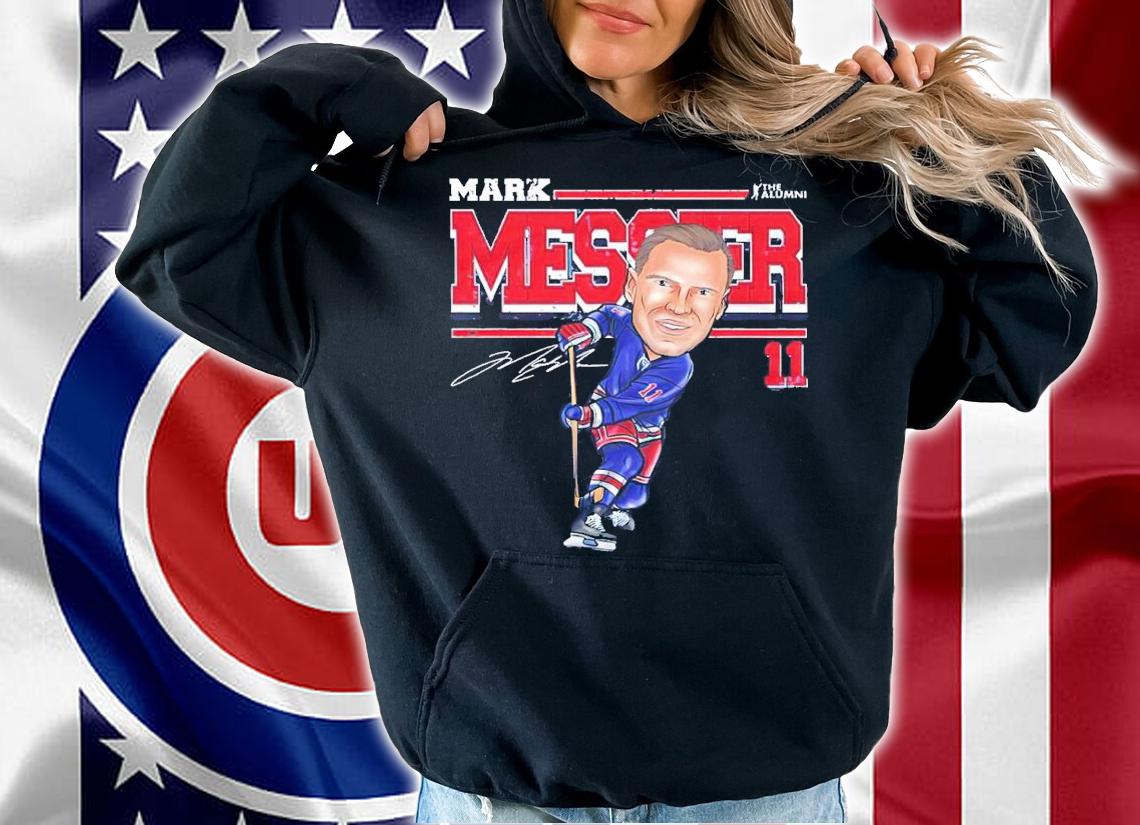 Mark Messier New York R Cartoon Hockey Shirt t-shirt