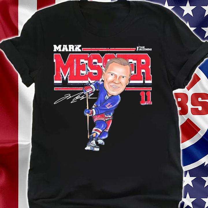 Mark Messier New York R Cartoon Hockey Shirt t-shirt