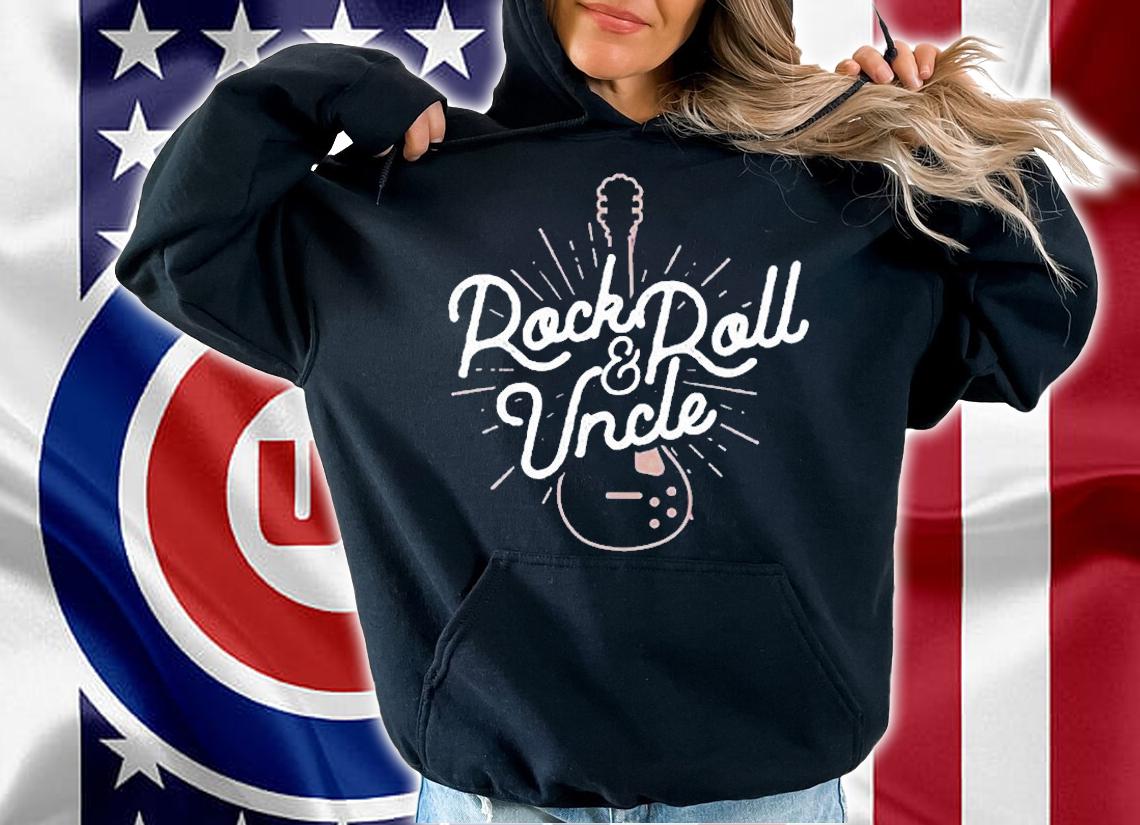 Rock And Roll Uncle Guitar Sunburst T-Shirt t-shirt hoodie