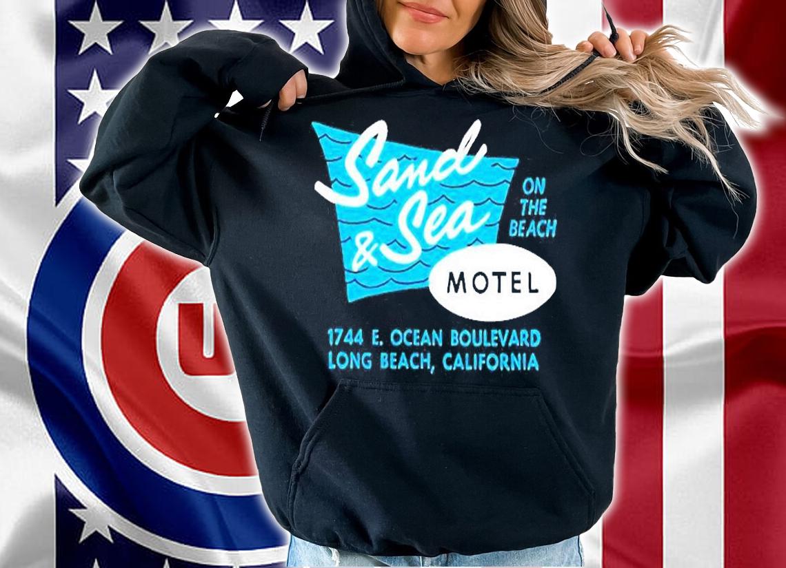 Sand And Sea Motel On The Beach T-Shirt t-shirt hoodie