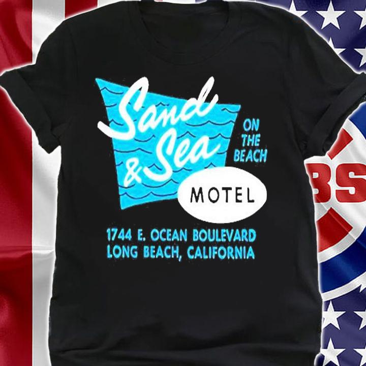 Sand And Sea Motel On The Beach T-Shirt t-shirt shirt