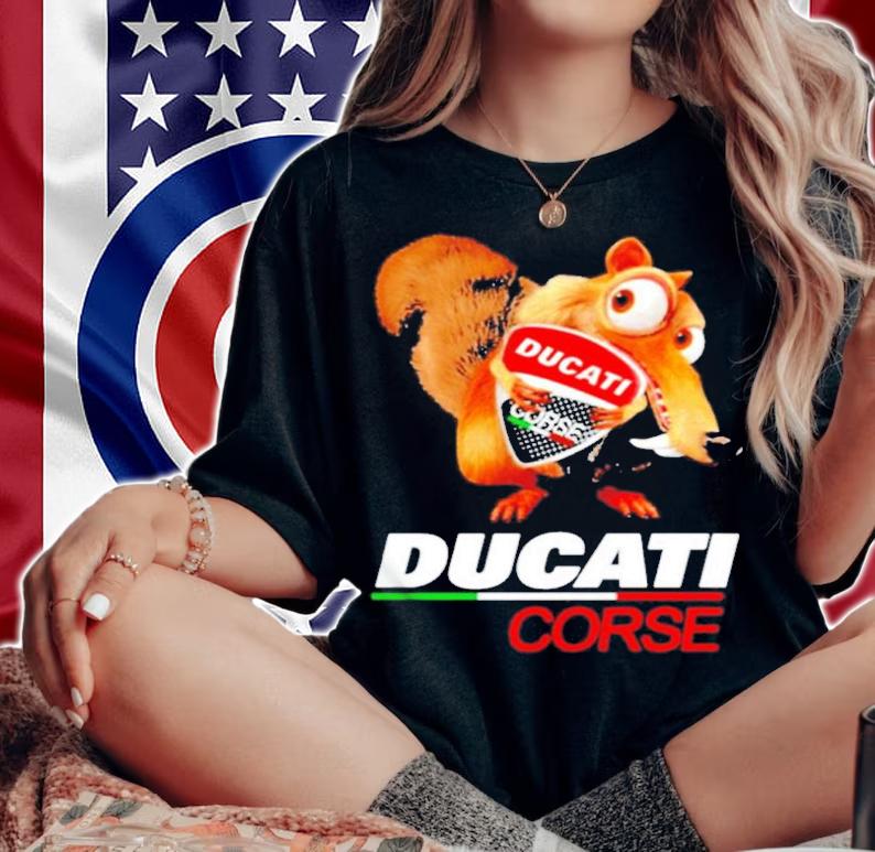 Scrat Ducati Corse Shirt t-shirt woman shirt