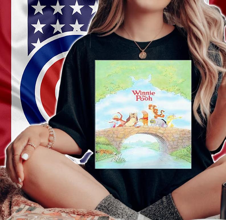 Winnie The Pooh Poster T-Shirt t-shirt