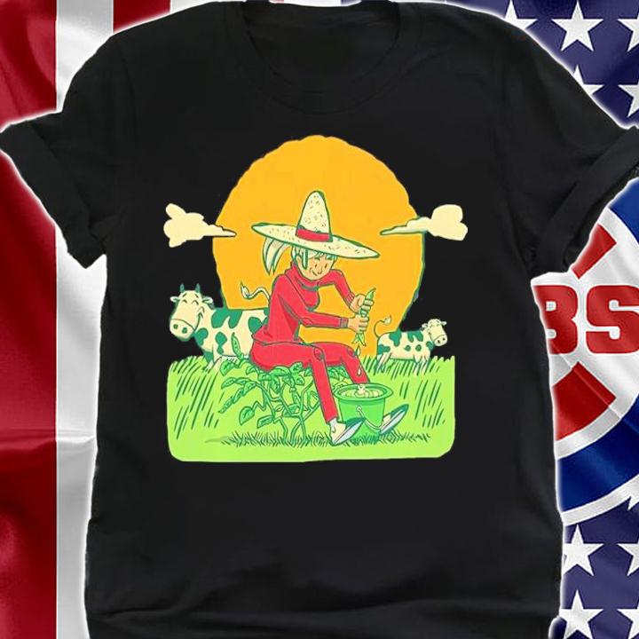 Farmer Milking Soybeans Soy Milk shirt t-shirt shirt