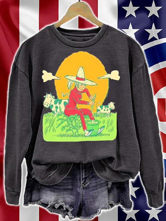 Farmer Milking Soybeans Soy Milk shirt t-shirt sweatshirt