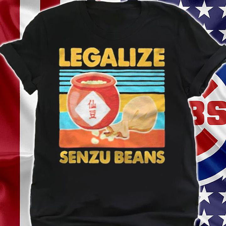 Legalize senzu bean Dragon Ball Vintage T-shirt t-shirt