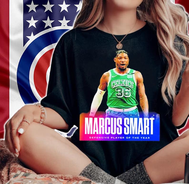 Marcus Smart Defensive Player Of The Year T-Shirt t-shirt woman shirt