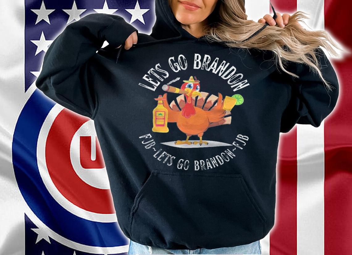 New Design let's Go Brandon Halloween Thanksgiving Turkey T-Shirt t-shirt hoodie