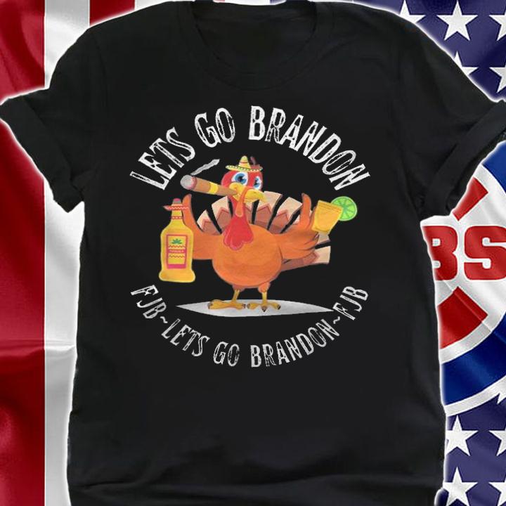 New Design let's Go Brandon Halloween Thanksgiving Turkey T-Shirt t-shirt shirt