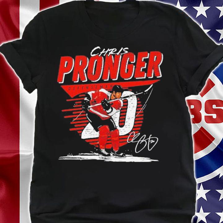 Chris Pronger Philadelphia Comet Hockey Signatures Shirt t-shirt