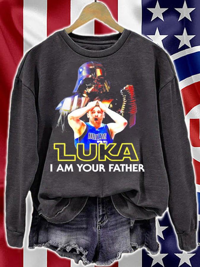 Darth Vader's Luka Doncic Luka I am Your Father Shirt t-shirt sweatshirt