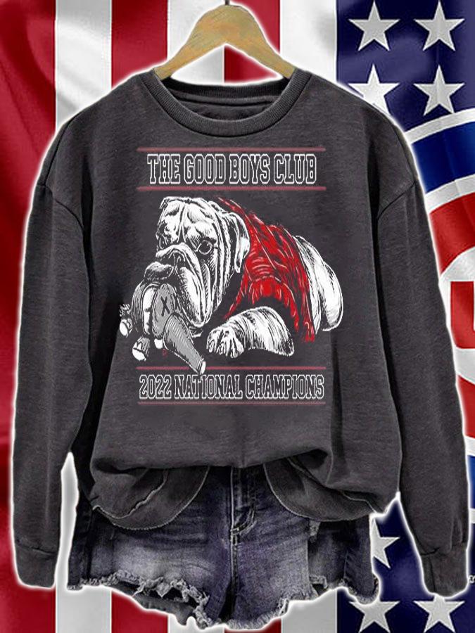 Georgia Bulldogs The Good Boys Club 2021 National Champions T-Shirt t-shirt sweatshirt