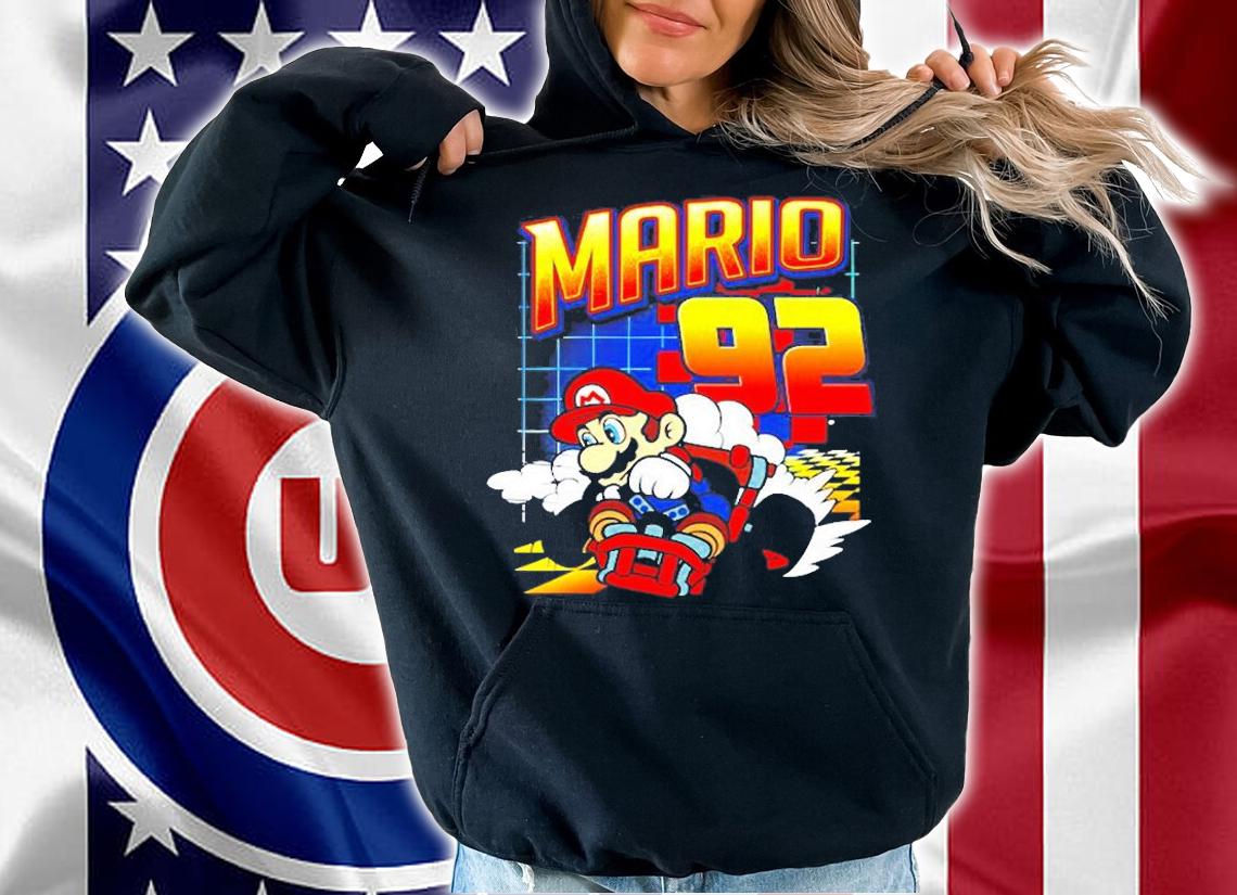 Mario Kart 92 Classic Drift Colorful Graphic T-Shirt t-shirt