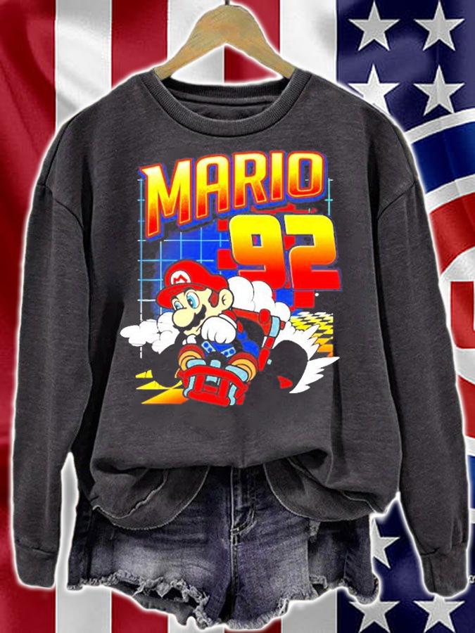 Mario Kart 92 Classic Drift Colorful Graphic T-Shirt t-shirt