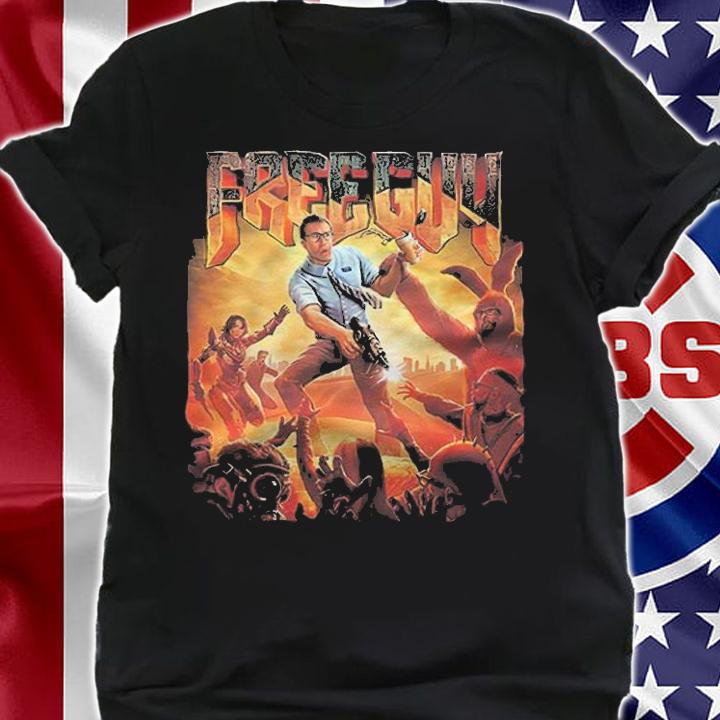 Chris Evans Free Guy Video Game Posters Parody shirt t-shirt