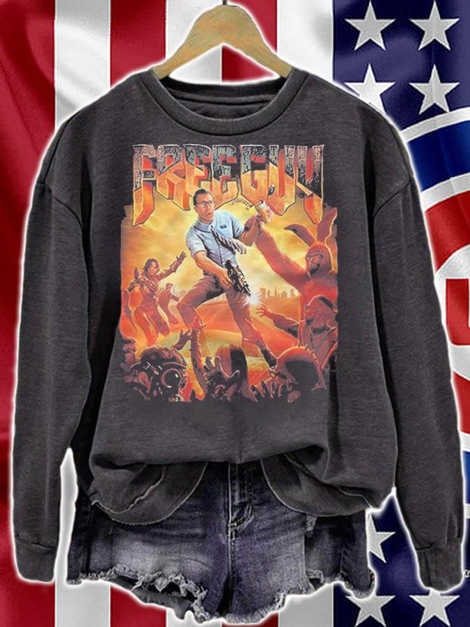 Chris Evans Free Guy Video Game Posters Parody shirt t-shirt