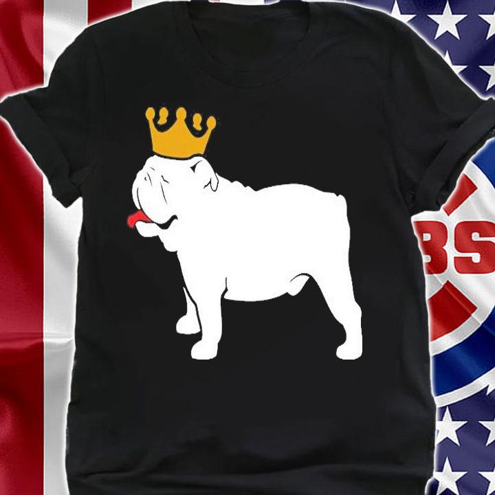 Georgia Bulldogs Pug Crown Champions 2021 T-shirt t-shirt shirt