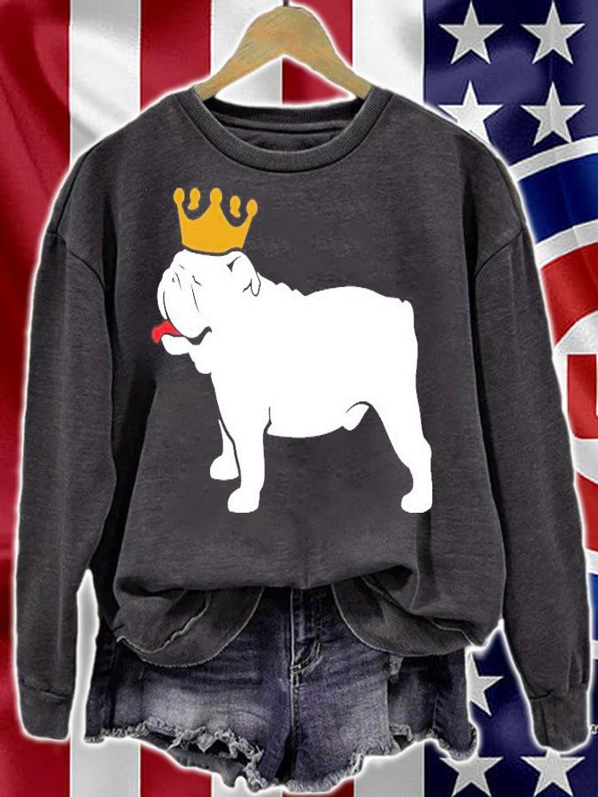 Georgia Bulldogs Pug Crown Champions 2021 T-shirt t-shirt sweatshirt
