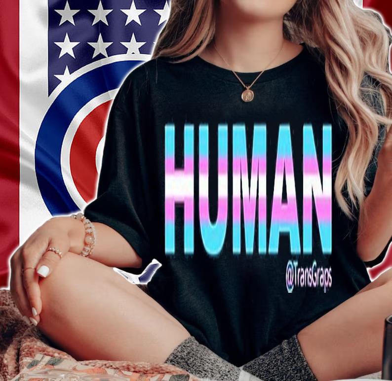 Human Trans Graps T-shirt t-shirt